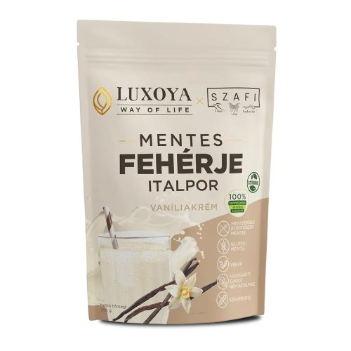 Mentes fehérjeitalpor (vanília ízű) 360 gramm - Szafi - Luxoya