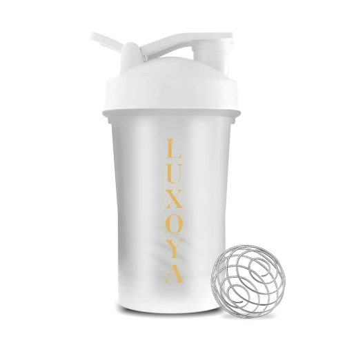 Fehér rugós shaker 500 ml - Luxoya