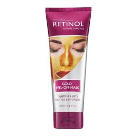   Öregedésgátló arcmaszk arannyal és retinollal 100 g - Gold Peel-off Retinol
