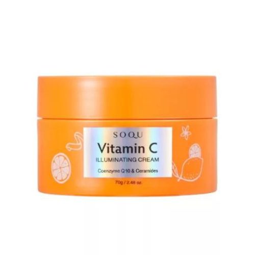 Bőrvilágosító arckrém C-vitaminnal 70 g - Vitamin C illuminating SOQU 
