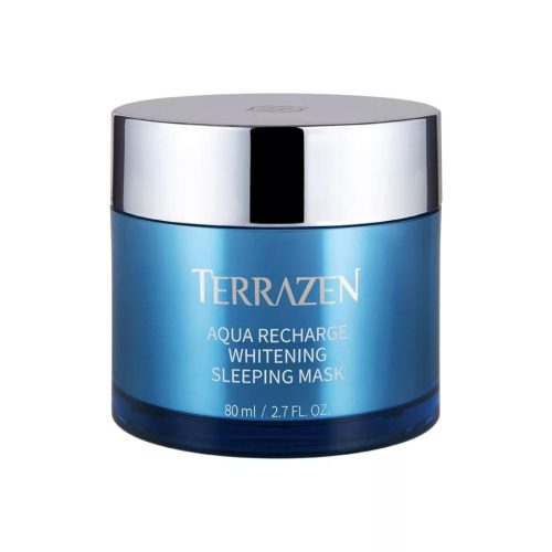 Fehérítő és mélyhidratáló éjszakai arckrém bőrápoló összetevőkkel 80 ml - Aqua recharge TERRAZEN
