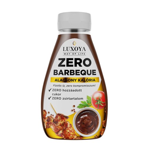 Zero barbeque szósz 250 gramm - Luxoya