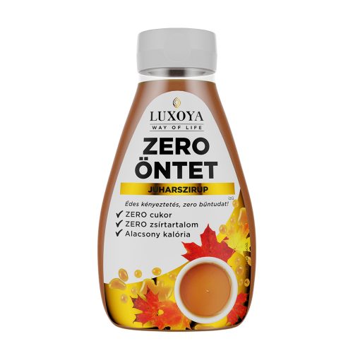 Zero juharszirup ízű öntet 250 gramm - Luxoya