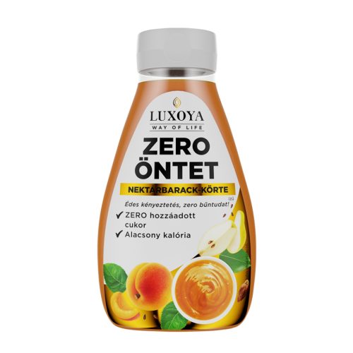 Zero nektárbarack-körte öntet 240 gramm - Luxoya